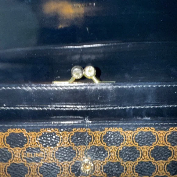 Celine Black and Brown Wallet - Picture 7 of 13